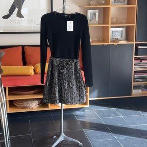 Theory, never worn,but fabric pulled at one of skirt side seams, shown in photo.